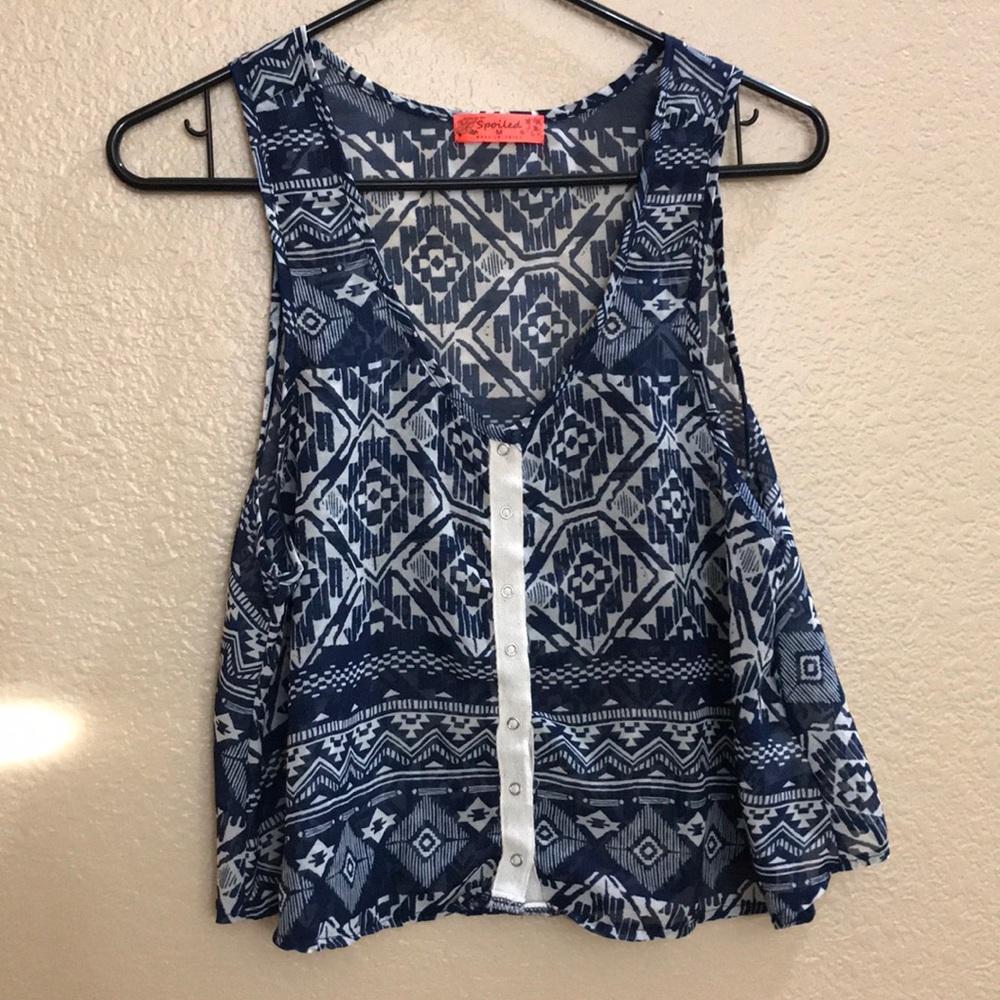 Aztec tank top